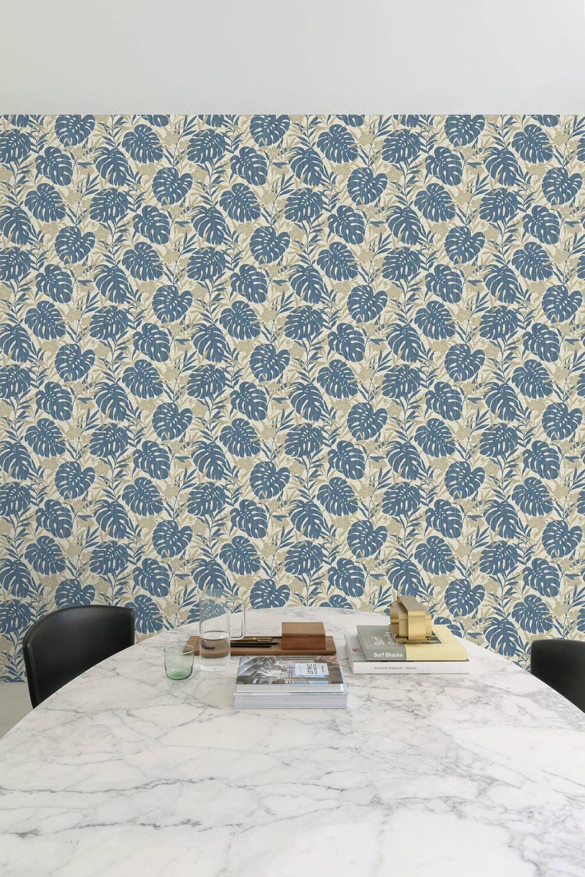 WALLPAPER LEAF FLOWER BEIGE 53CMX10.5M - best price from Maltashopper.com BR480010857