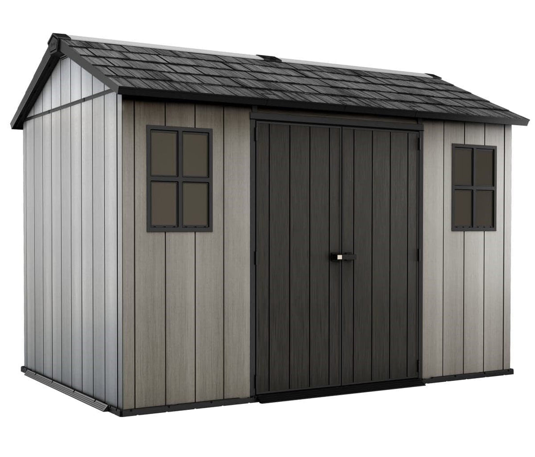 GARDEN SHED OAKLAND THICKNESS 20MM EXTERNAL DIMENSIONS 210X342X254H FLOOR INCLUDED - best price from Maltashopper.com BR500013055