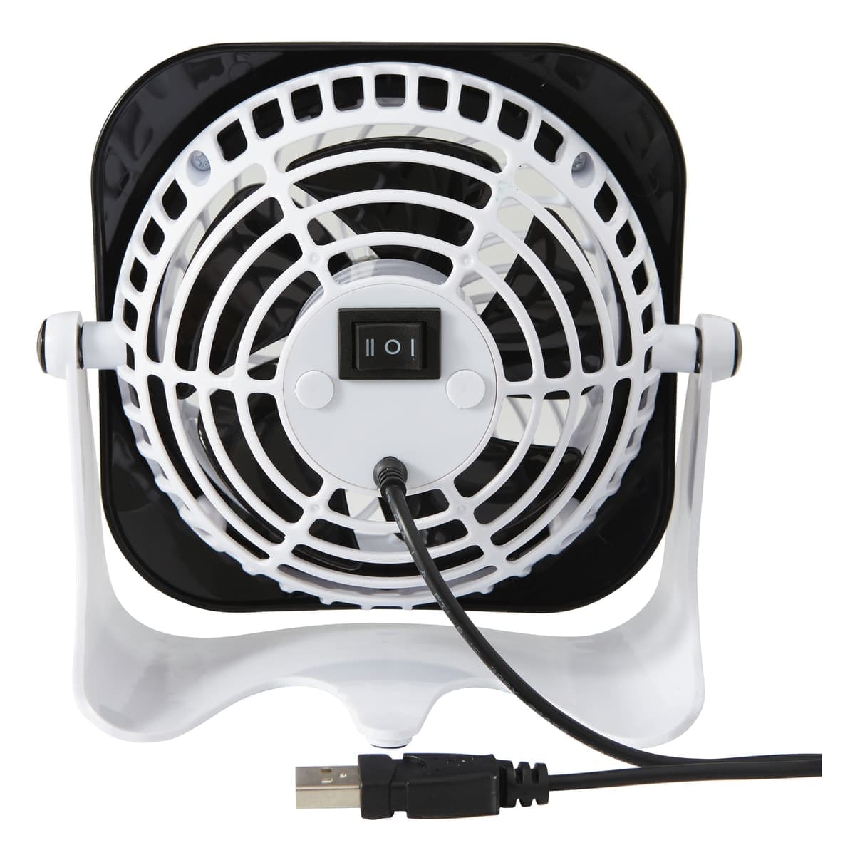 Bricocenter MINI FAN WITH USB 10 CM 3W PLASTIC BLACK