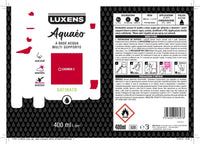 SPRAY RED 3 SATIN WATER 400 ML LUXENS