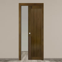PEGASO DOOR SLIDING IN WALL 70X210 WALNUT LAMINATE - best price from Maltashopper.com BR450001188