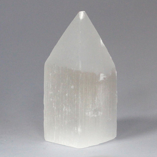 Selenite Pencil Point Tower - 10 cm - best price from Maltashopper.com SELT-10