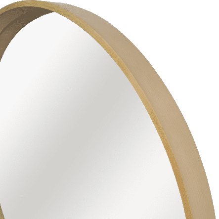 Bricocenter NORDIK MIRROR NATURAL WOOD D62 CM