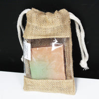 Small - Jute Window Bag 16x10cm - best price from Maltashopper.com JGP-03
