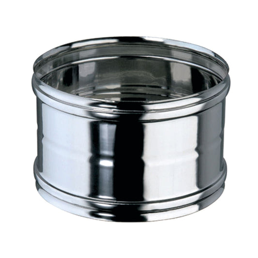 Bricocenter STAINLESS STEEL COUPLING SLEEVE FF DIA80 MM