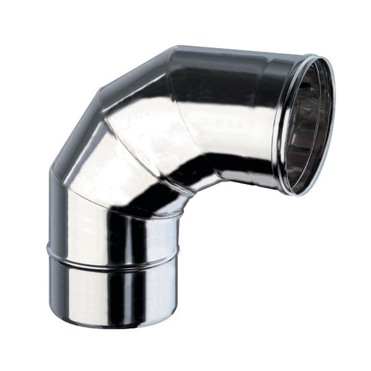 Bricocenter STAINLESS STEEL CURVE 90 DEGREES DIA80 MM