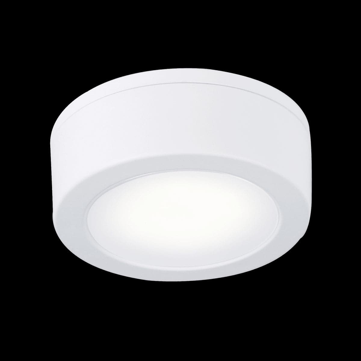 Bricocenter MASPI PUSHLIGHT PLASTIC WHITE D6,5 CM LED 45LM NATURAL LIGHT BATTERY OPERATED