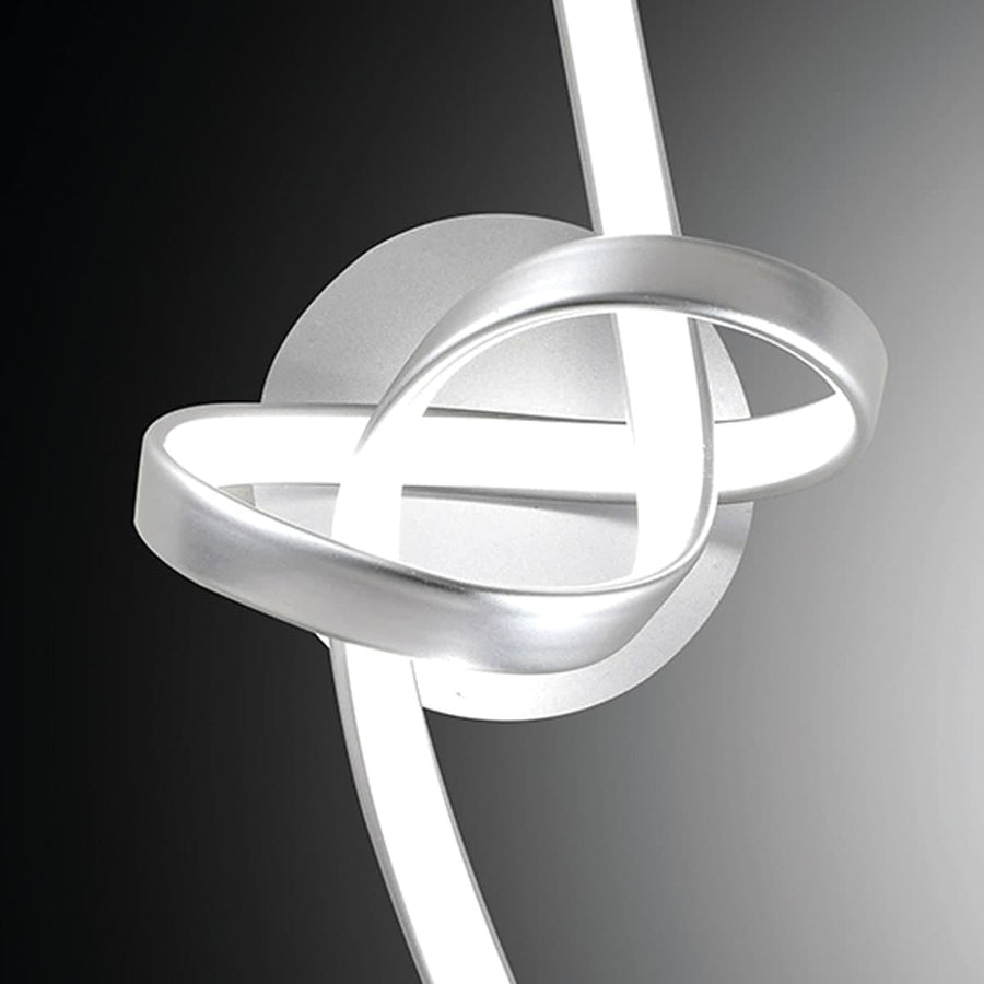 KILEY ALUMINIUM WALL LAMP SILVER 40X20CM LED 12W NATURAL LIGHT - best price from Maltashopper.com BR420007596