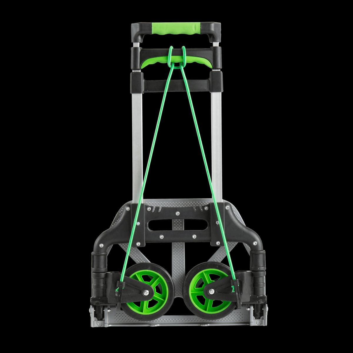 ALUMINIUM FOLDING TROLLEY STANDERS CAPACITY 70 KG STEEL PLATFORM