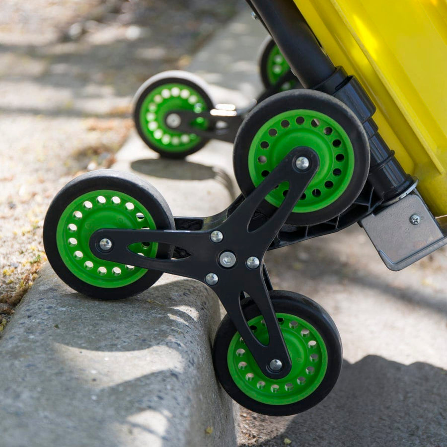 CARRELLO PIEGHEVOLE PER SCALE IN ALLUMINIO STANDERS PORTATA 70 KG CON 3 RUOTE PER LATO - Premium Transport trolleys from Bricocenter - Just €72.99! Shop now at Maltashopper.com
