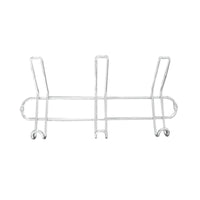 COAT RACK 13.5 X 30 CM 3 PLACES CHROME - best price from Maltashopper.com BR410331097