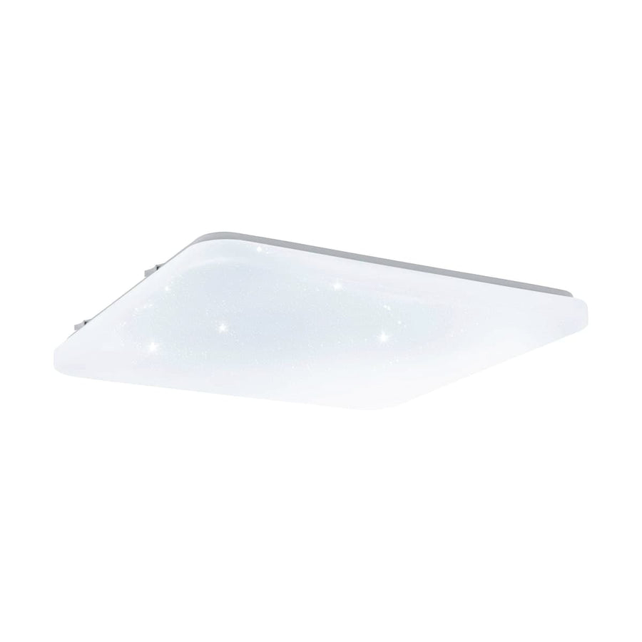 Bricocenter FRANIA PLASTIC CEILING LAMP WHITE 43X43CM LED 36W 3900LM NATURAL LIGHT