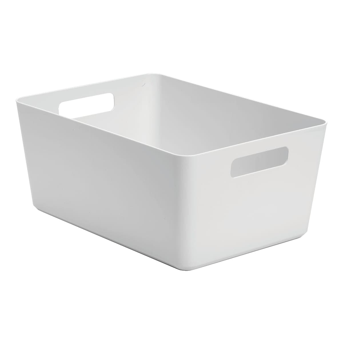 CONTAINER WITH LID R-BOX1 MEDIUM WHITE 24X16X8 CM