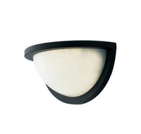 DETROIT ALUMINIUM WALL LIGHT BLACK 24X12.6 CM LED 10W IP54 - best price from Maltashopper.com BR420004590