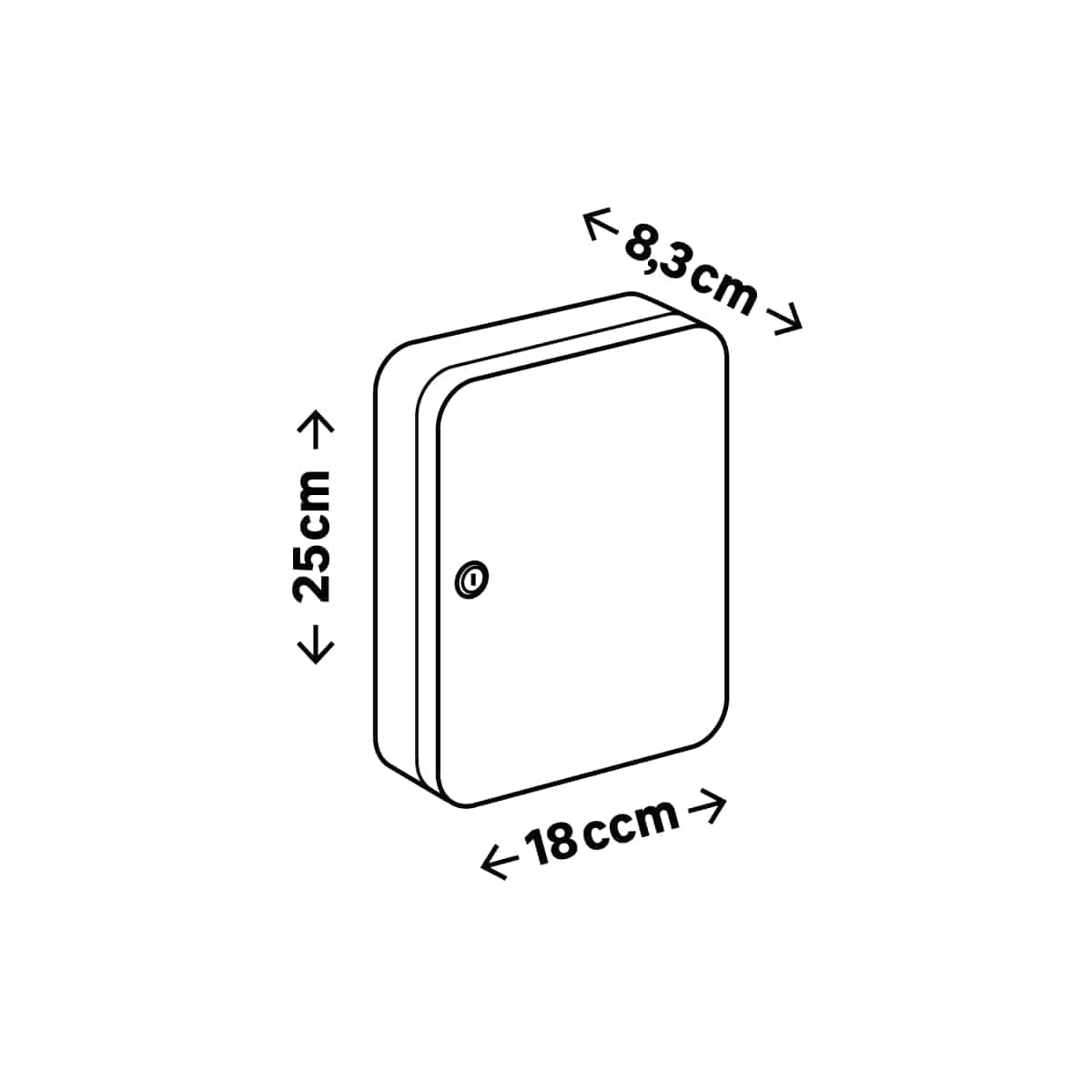 Bricocenter KEY RING L.250XP.180XH.80 MM