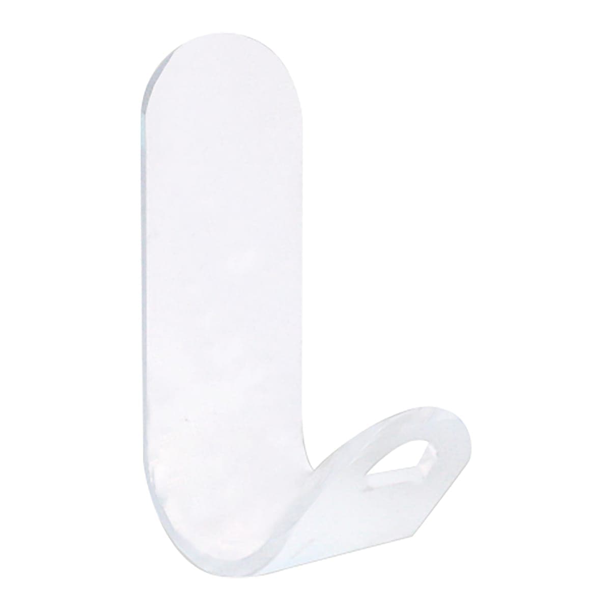 MATT WHITE ALUMINIUM COAT HOOK, L3XH8XP4 CM - best price from Maltashopper.com BR410006836