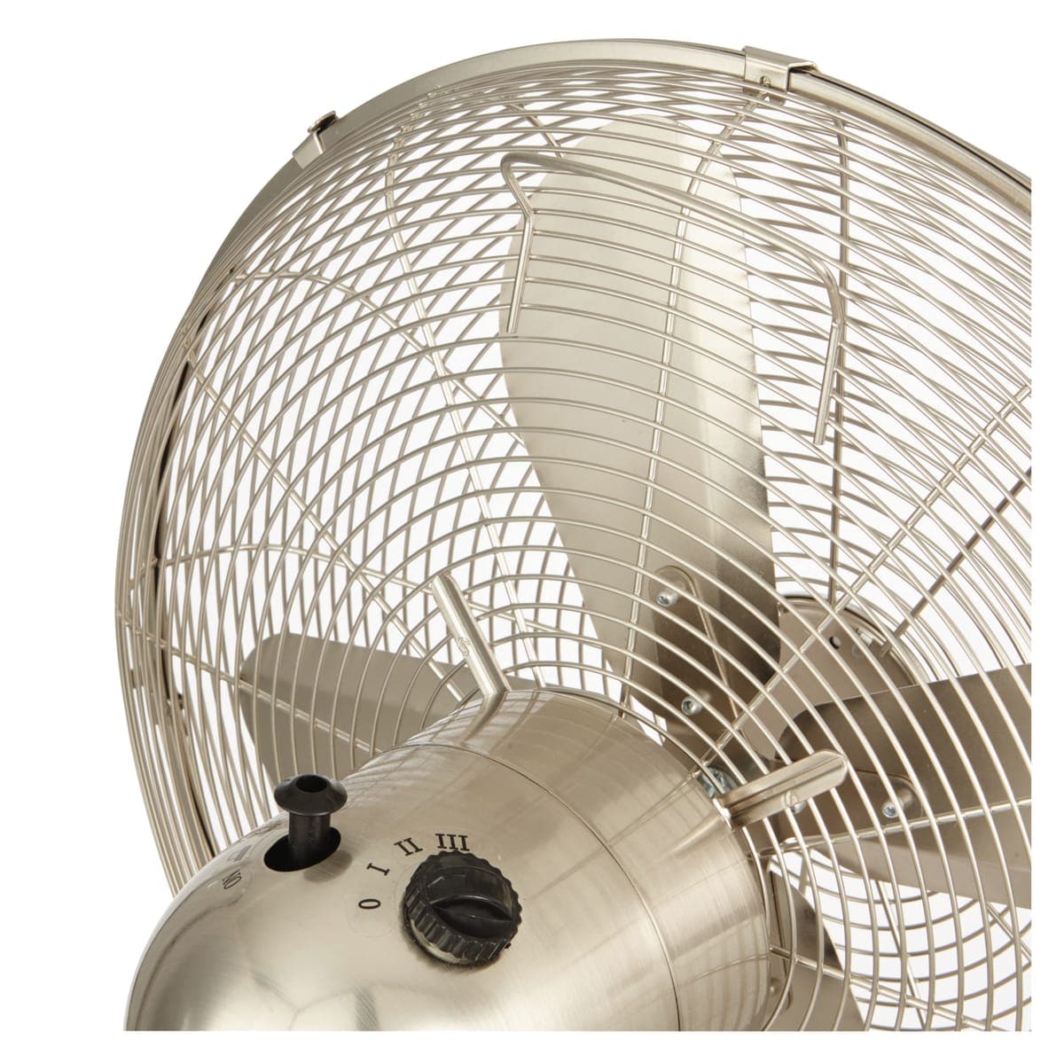 FLOOR FAN 40CM 45W SATIN NICKEL EQUATION - best price from Maltashopper.com BR420960343