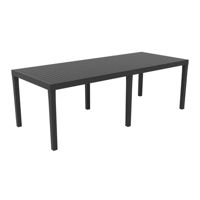 INDO ANTHRACITE EXTENDABLE TABLE 220X90X72 CM - best price from Maltashopper.com BR500015007