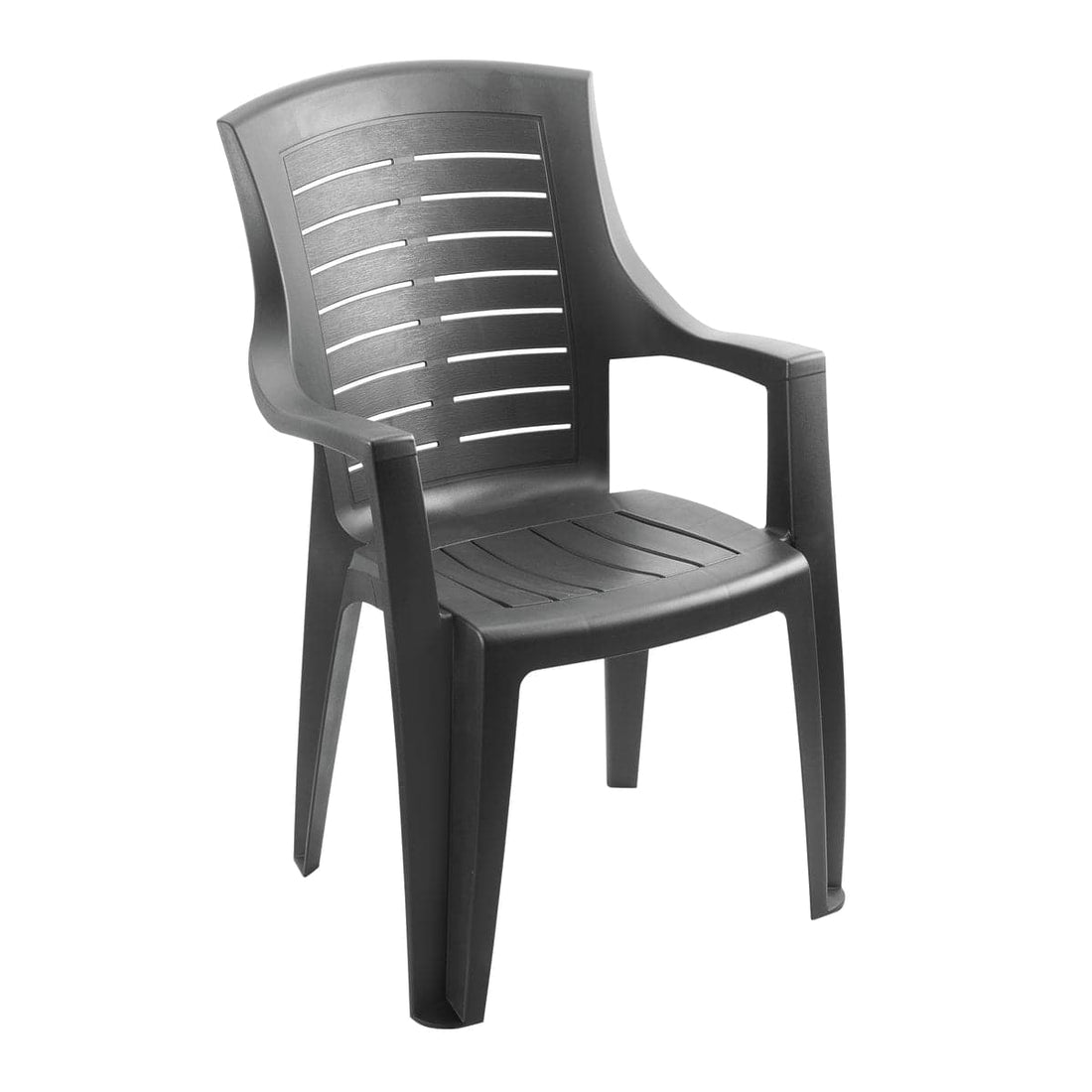 TALIA ANTHRACITE STACKING CHAIR - best price from Maltashopper.com BR500015667