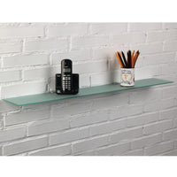 5 MM SATIN-FINISHED RECTANGULAR SHELF 15X90