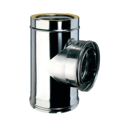 INSULATED STAINLESS STEEL T-FITTING DIA 80 MM - best price from Maltashopper.com BR430006325