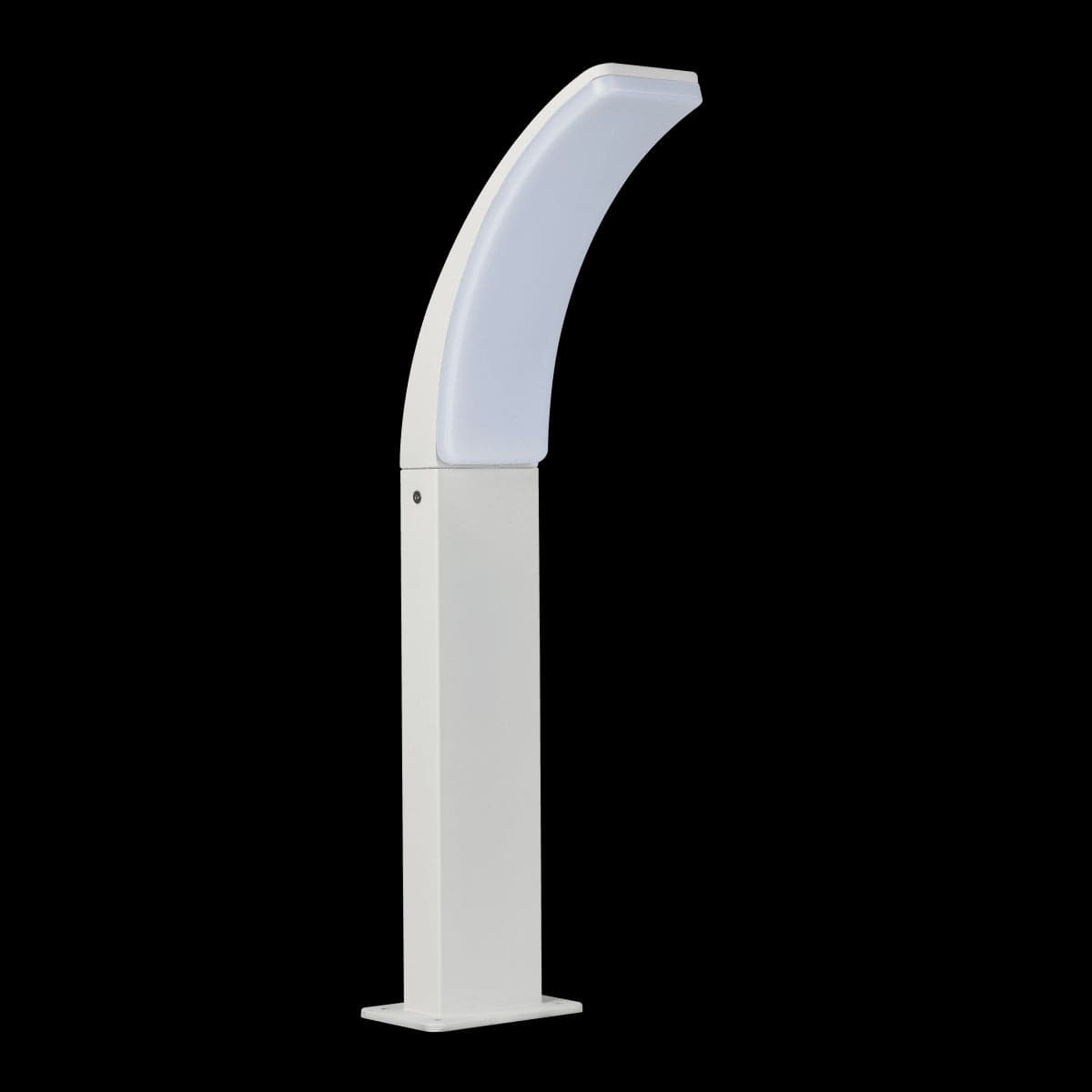 Bricocenter LAKKO ALUMINIUM WHITE 56CM LED STREET LAMP IP44