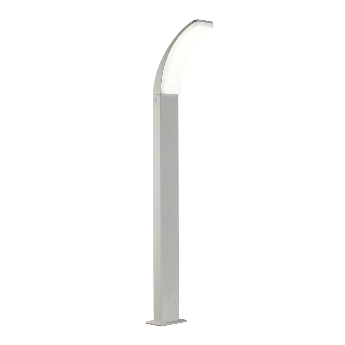 LAKKO ALUMINIUM LAMPPOST WHITE 96CM LED IP44 - best price from Maltashopper.com BR420007842