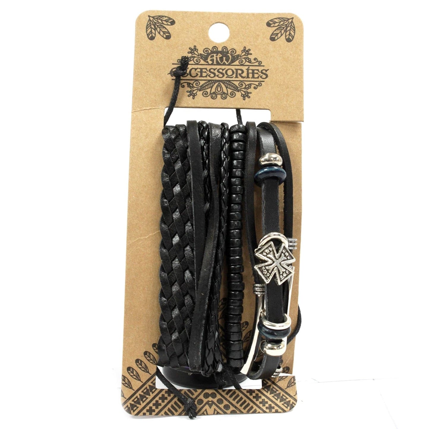 Bliss Mens Bracelet Sets - Black & Macho (asst)
