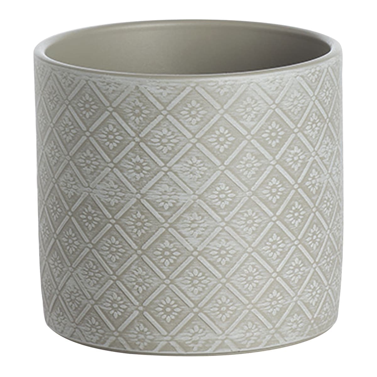 CASPO DECO' CYLINDER CM 17 H 15 GREY - best price from Maltashopper.com BR500012947