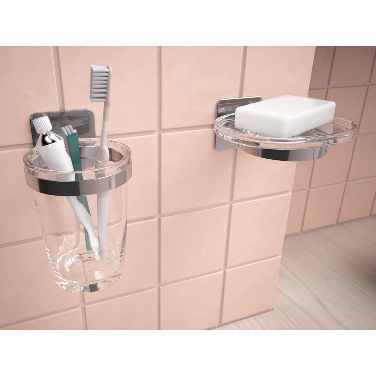 COLD WIND CHROME TOOTHBRUSH HOLDER - best price from Maltashopper.com BR430007483