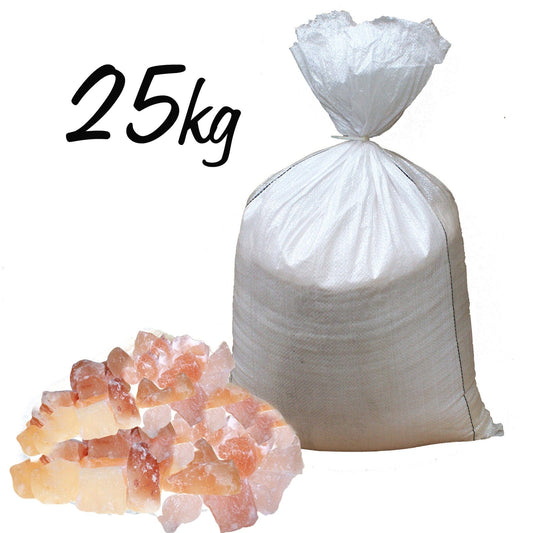 Bliss Pink Himalayan Bath Salts Chunks- 25kg Sack