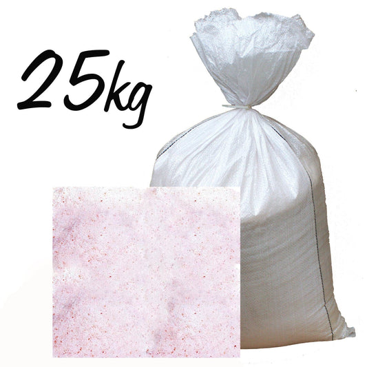 Bliss Sack of 25KG White Bath Salt - 2 mm