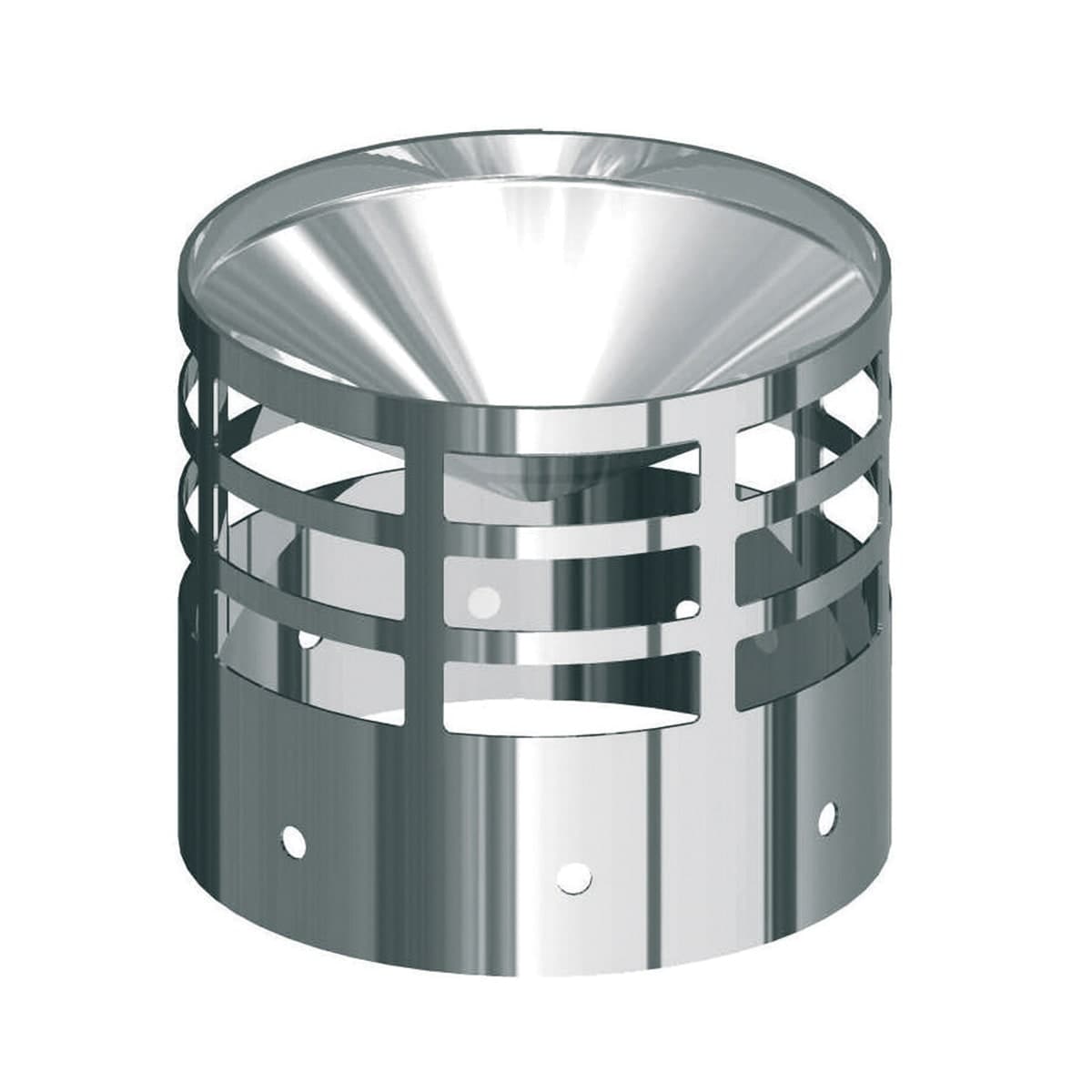 Bricocenter STAINLESS STEEL GRILLE D80 MM