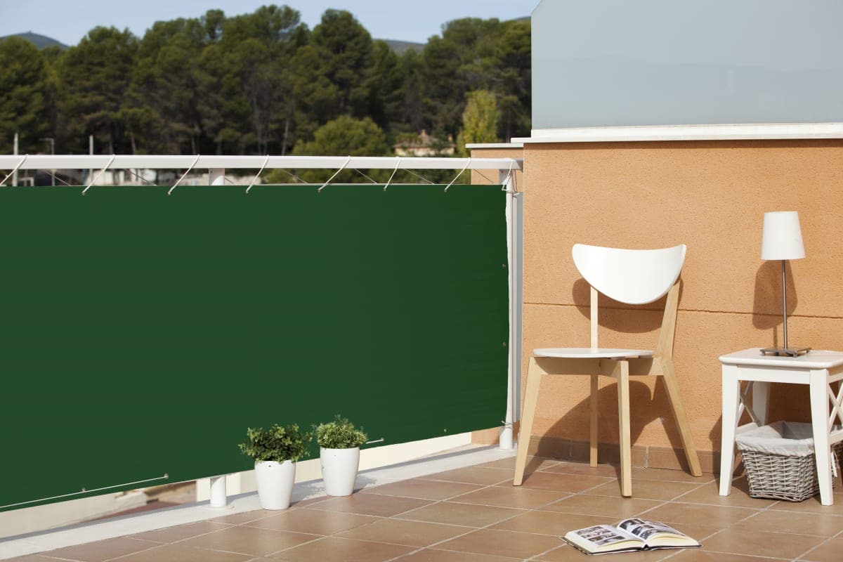 BALCONY TARPAULIN QUALITY 0,9X3MT HIGH GREEN COVER - best price from Maltashopper.com BR510009466