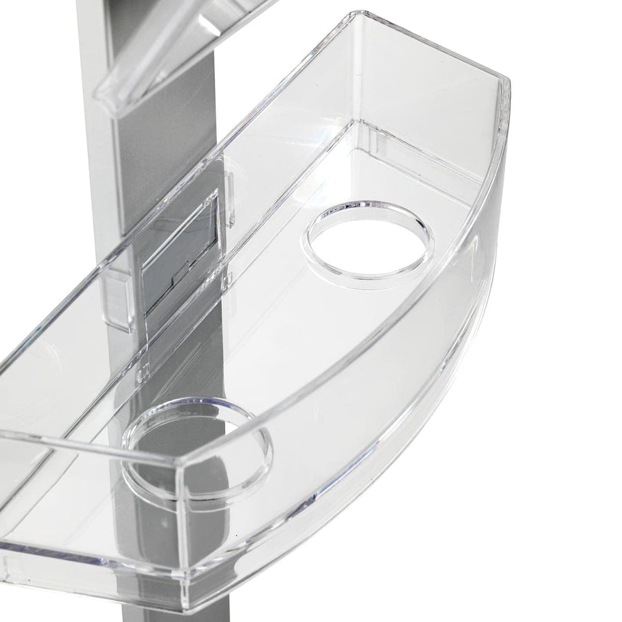 SHOWER HOLDER WITH ANTI-FOG MIRROR - PREMIUM - best price from Maltashopper.com BR430007790