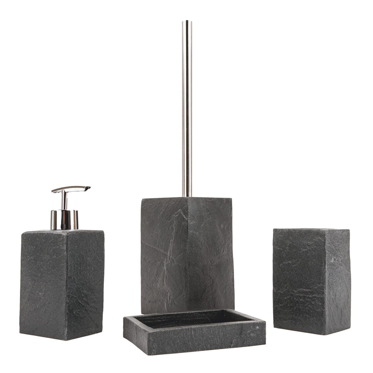 SYL TOILET BRUSH HOLDER SLATE EFFECT - best price from Maltashopper.com BR430007609