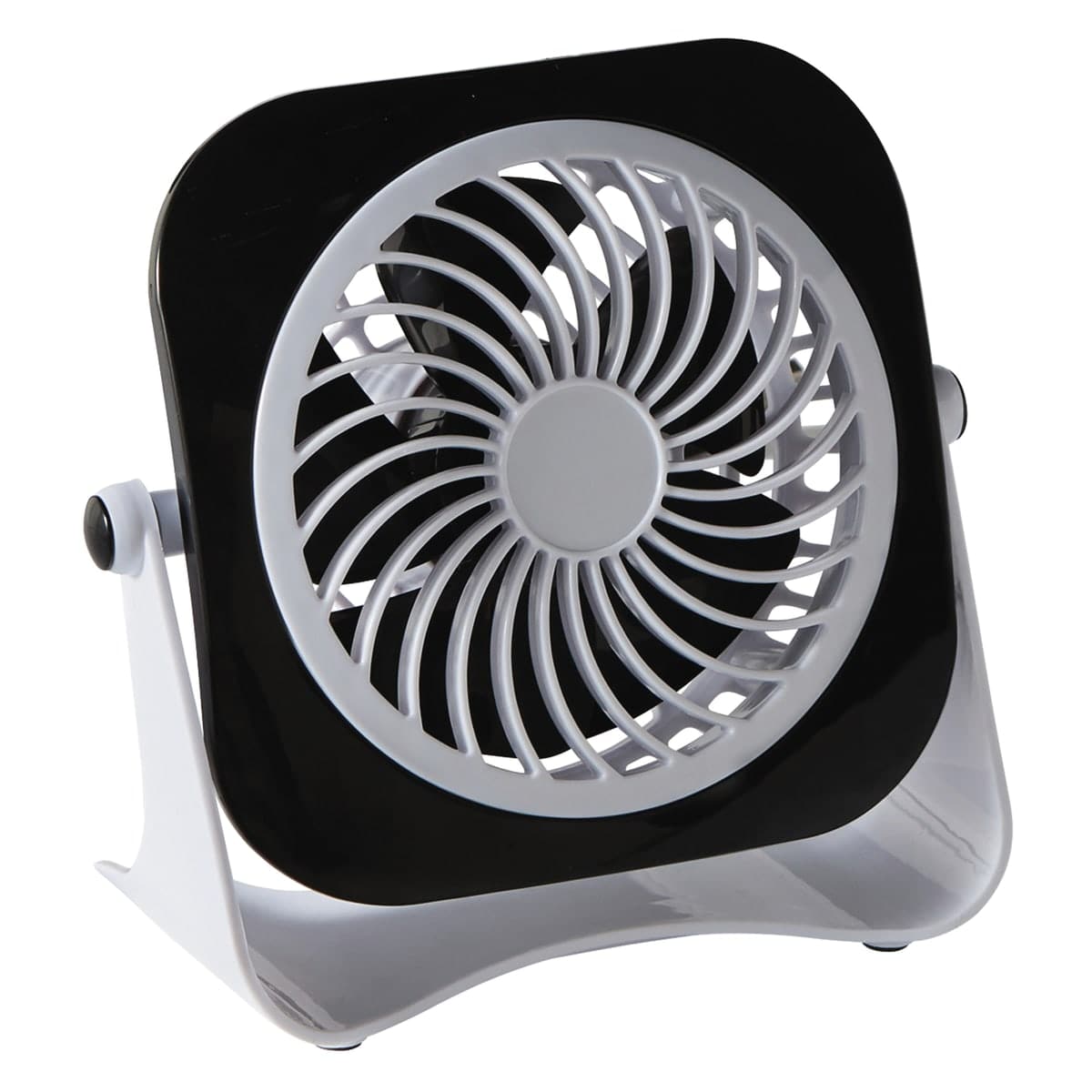 MINI FAN WITH USB 10 CM 3W PLASTIC BLACK