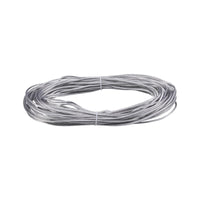 INSULATED CORDUO CABLE 20 M 2.5MM TRANSPARENT