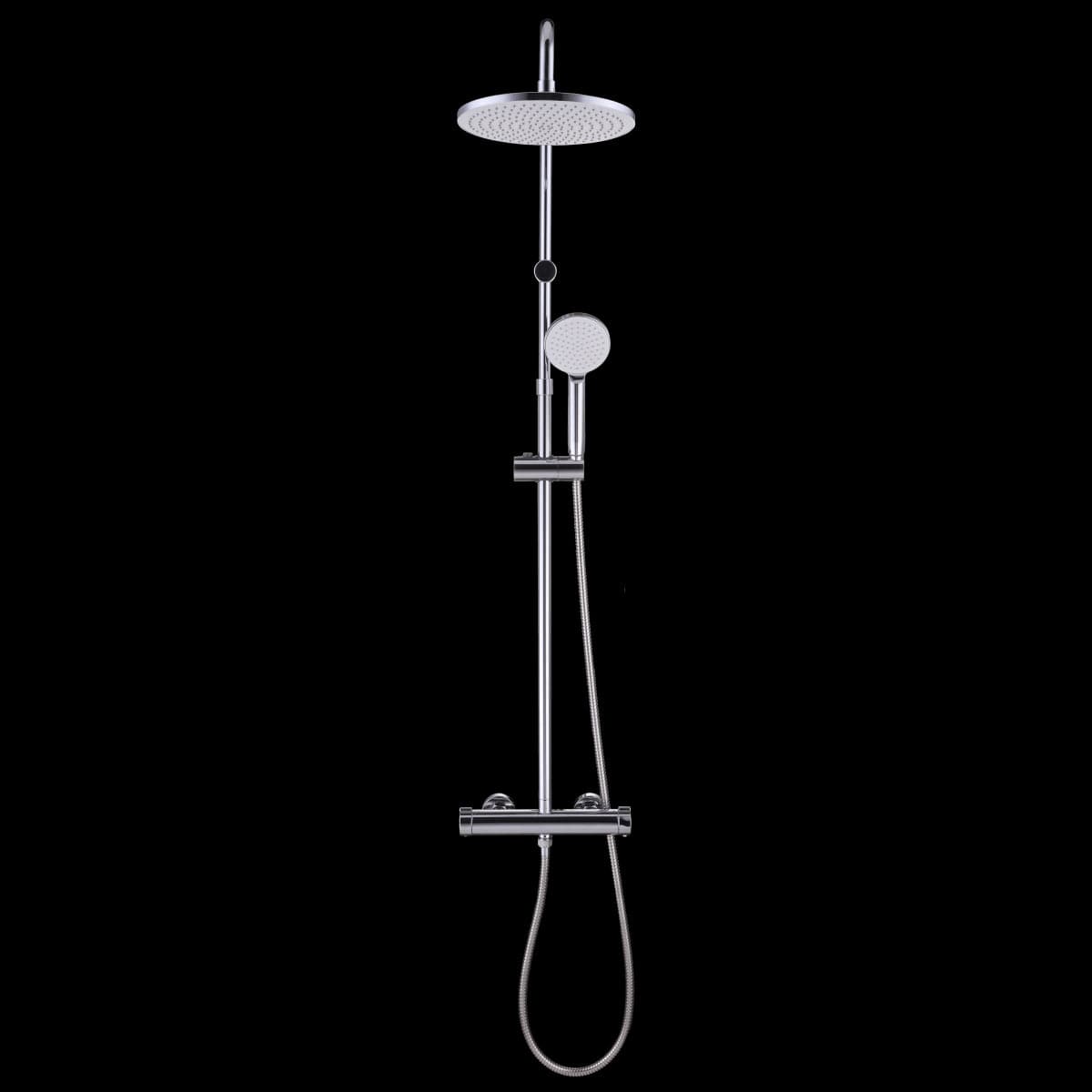 ESSENTIAL SHOWER KIT WITH THERMOSTAT CHROME - best price from Maltashopper.com BR430008244