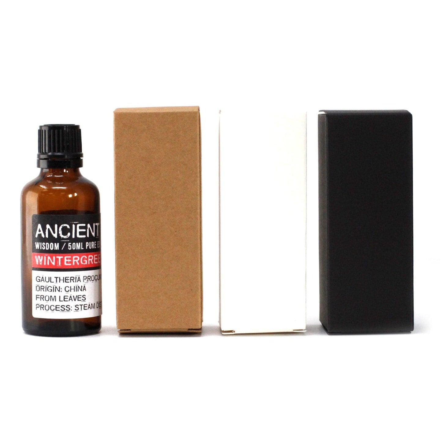 Bliss Box for 50ml Amber Bottle - Black