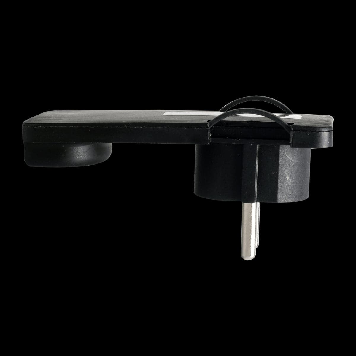 ULTRA-FLAT SCHUKO PLUG BLACK - best price from Maltashopper.com BR420006930