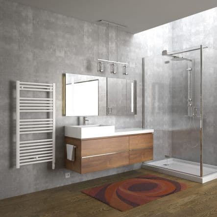 Bricocenter ELECTRIC RADIATOR KIARA WHITE H781MM L500 DE LONGHI