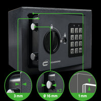 ELECTRONIC SAFE H14.8XW19.8 - Premium Gun safes and cabinets from Bricocenter - Just €41.99! Shop now at Maltashopper.com