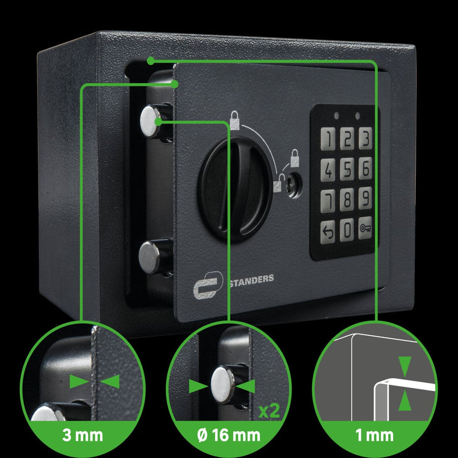 Bricocenter ELECTRONIC SAFE H14.8XW19.8
