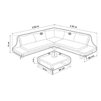 COVER FOR CORNER SET SAN DIEGO NATERIAL - Premium Relax Lounges, Coffee Sets from Bricocenter - Just €107.99! Shop now at Maltashopper.com