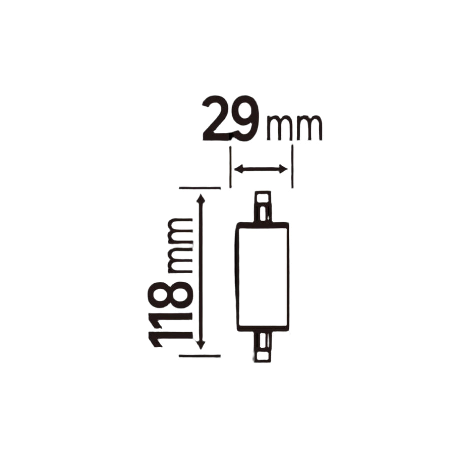 LED BULB R7S=150W 118MM WARM LIGHT - best price from Maltashopper.com BR420007039