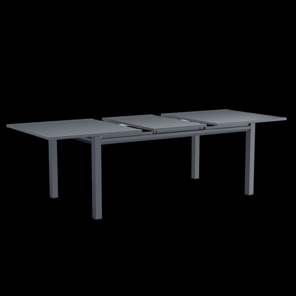 ODYSSEA II NATERIAL 180/240X100 ANTHRACITE EXTENDING TABLE - best price from Maltashopper.com BR500013641