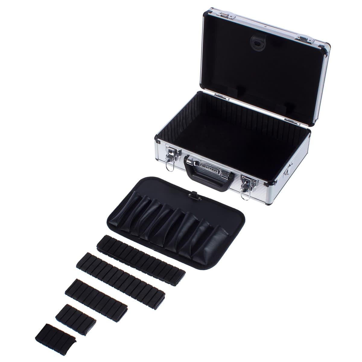 DEXTER ALUMINIUM BRIEFCASE 32X23X12 CM - best price from Maltashopper.com BR400500194