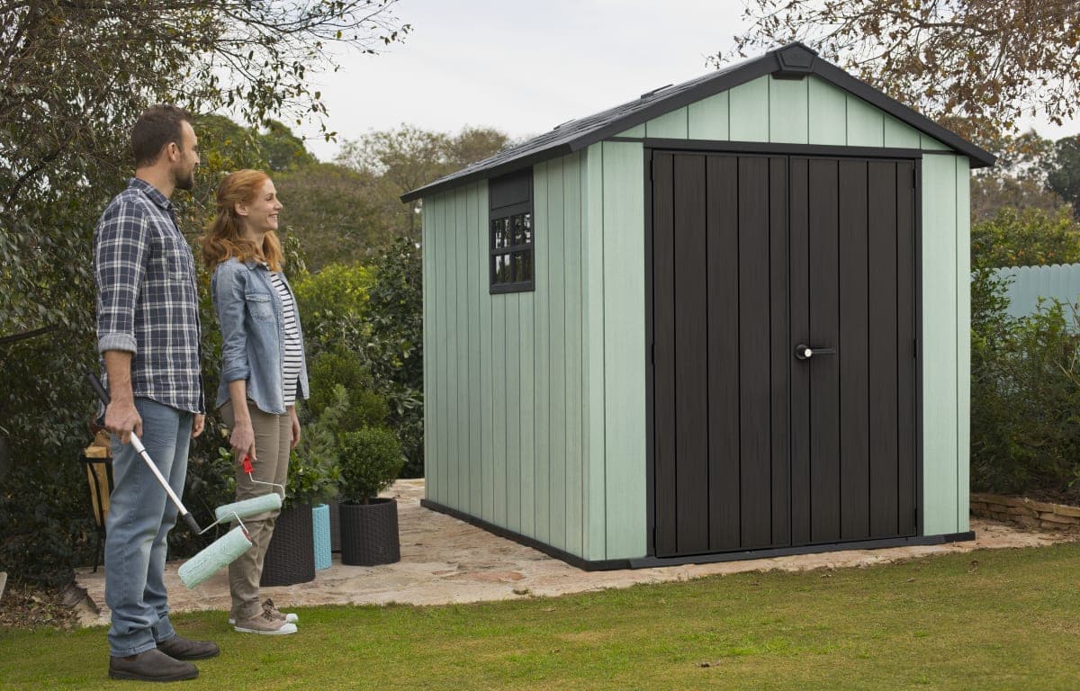 GARDEN SHED OAKLAND 759 THICKNESS 20MM EXTERNAL DIMENSIONS 279X210X242H FLOOR INCLUDED - Premium Houses from Bricocenter - Just €2283.99! Shop now at Maltashopper.com