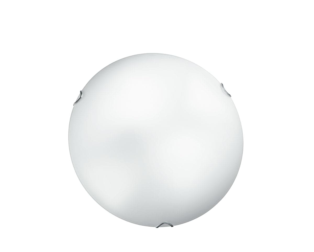 Bricocenter WHITE GLASS PORTHOLE CEILING LIGHT D40 3XE27=60W